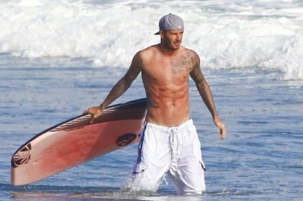 Ο Μπέκαμ με... μπυροκοιλιά!