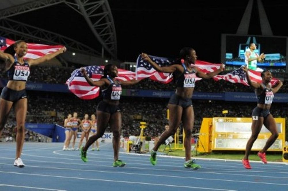 Οι ΗΠΑ το χρυσό στη σκυτάλη