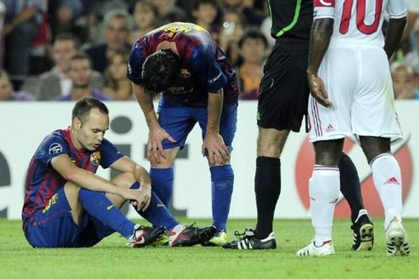 Πέντε ματς χάνει ο Ινιέστα