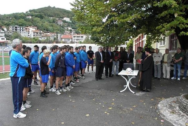 Εγινε ο αγιασμός στη Νάουσα