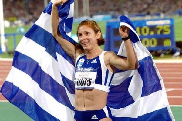 Η Κατερίνα Θάνου στο Sportaction