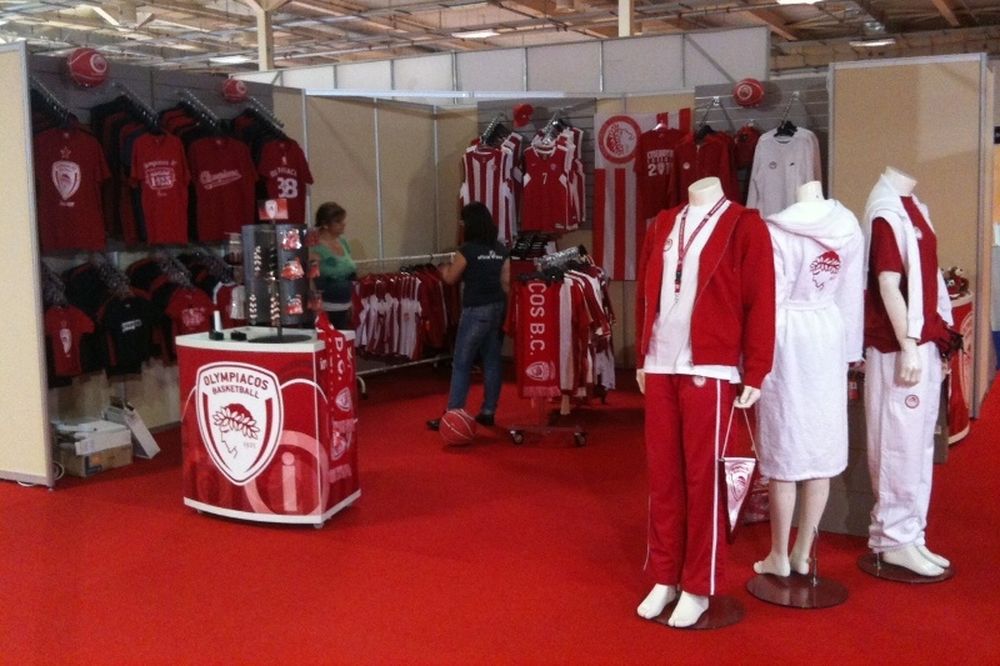 Το Olympiacos Official B.C. Store στη Sport Show 