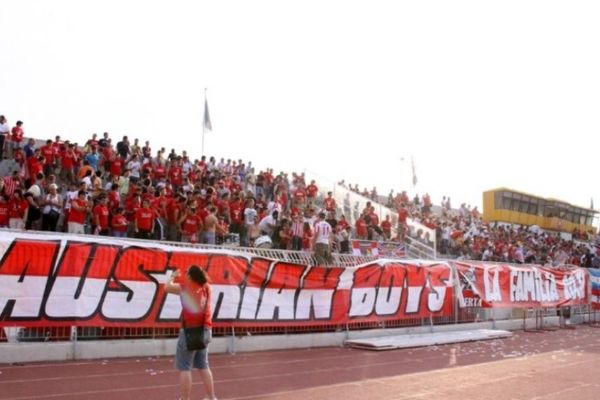 Επίσκεψη των «Austrian Boys» στην προπόνηση