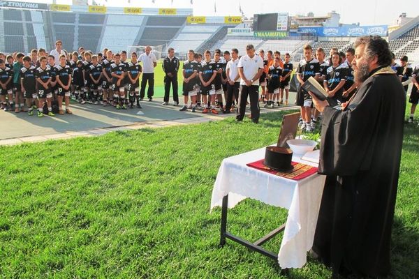 Έγινε ο αγιασμός και η φωτογράφηση των ακαδημιών του ΠΑΟΚ