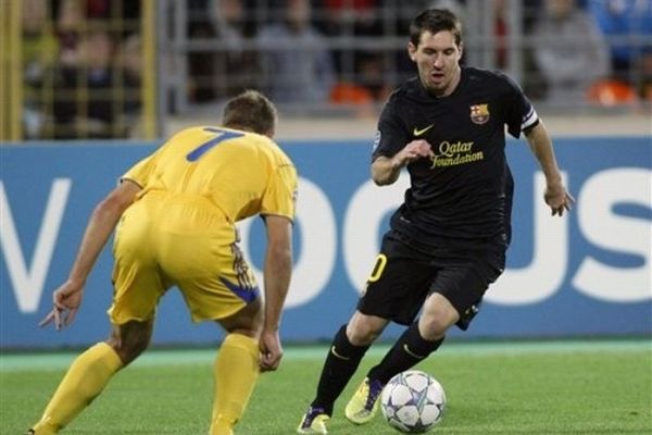 Πανευτυχής ο Μέσι για το ρεκόρ!