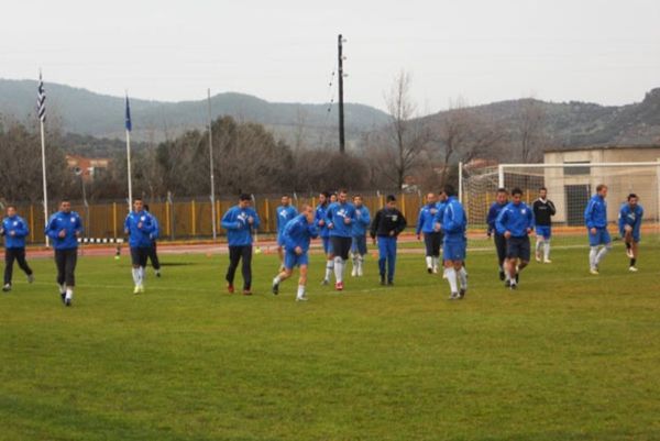 Φιλικό με τους Νέους στην Καλλονή