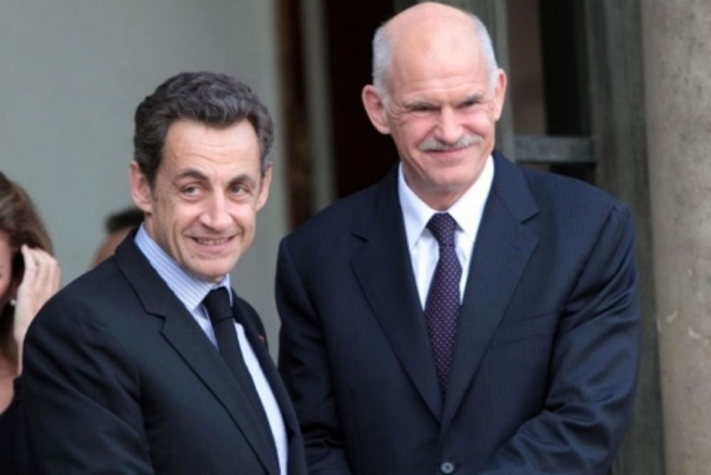 Συνάντηση Παπανδρέου – Σαρκοζί