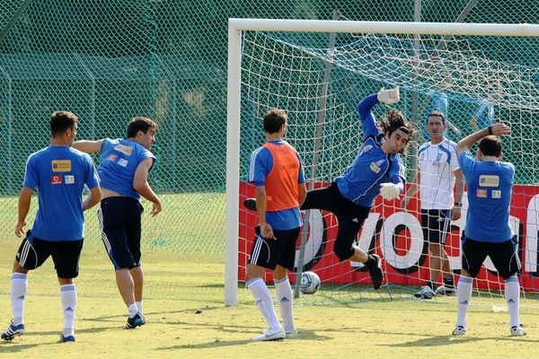 Χωρίς προβλήματα η προπόνηση της Εθνικής (videos)