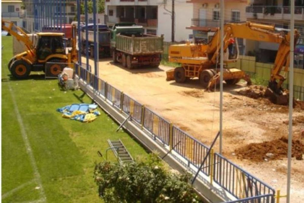 Λουκέτο στο γήπεδο του Ρέντη