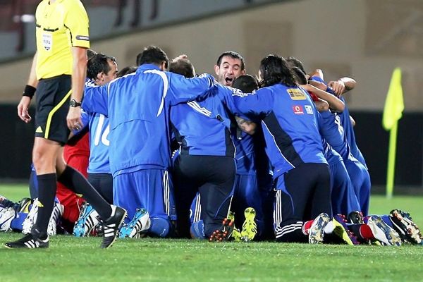 «Χαμός» στα αποδυτήρια της Εθνικής
