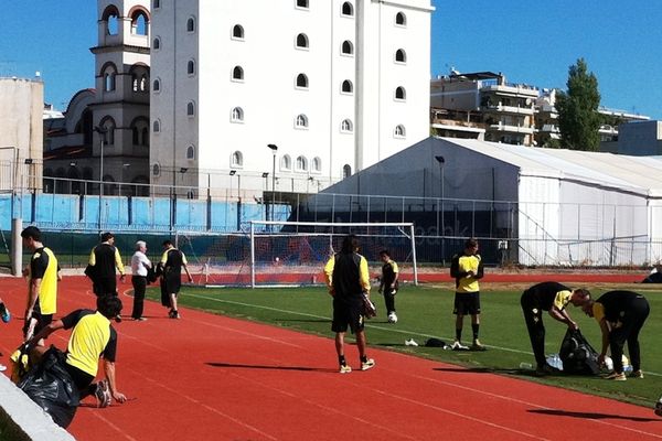 Χαλάρωμα της Ντόρτμουντ πριν το παιχνίδι (photos)