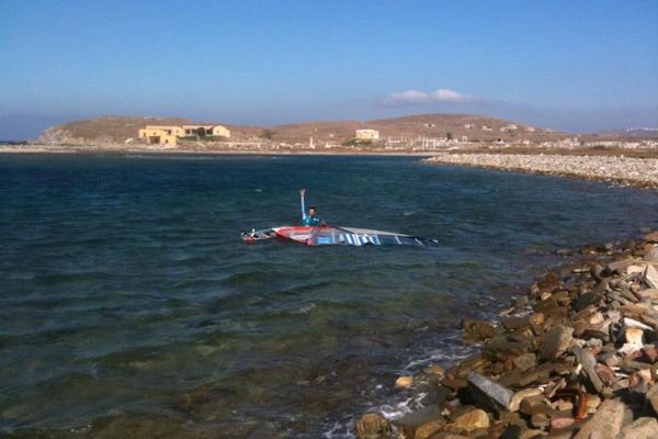 Αποκλεισμένος ο Κακλαμανάκης λόγω ανέμου