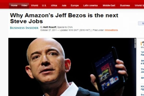 CNN: Jeff Bezos ο νέος Steven Jobs;