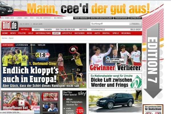 Γερμανικά ΜΜΕ: «Δεν είδε το χέρι»