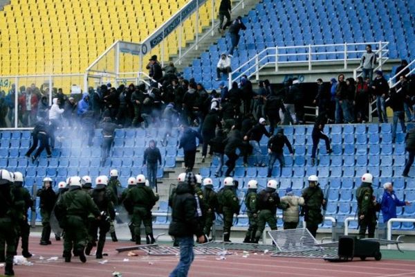 Επεισόδια και διακοπή στο Καυτανζόγλειο! (photos)