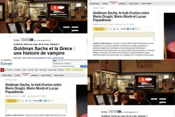 Γαλλική «καταιγίδα» για Παπαδήμο και Goldman Sachs