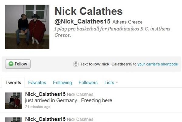 Κρυώνει ο Νικ Καλάθης!