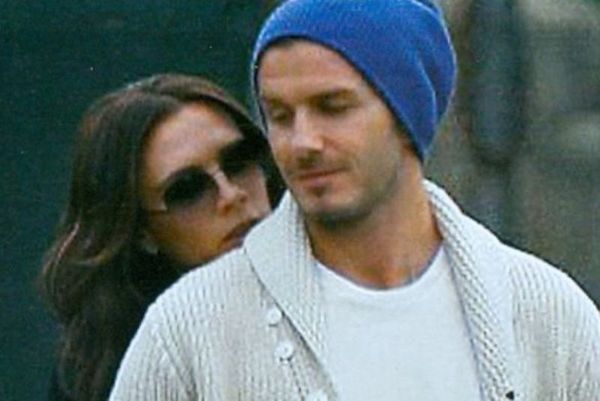 Το ερωτευμένο ζεύγος Beckham στο γήπεδο