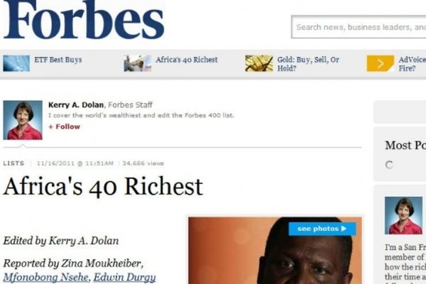Forbes: Αυτός είναι ο πλουσιότερος άνθρωπος της Αφρικής!