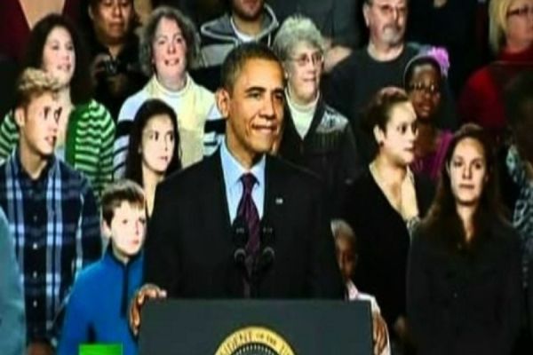 Οι Αγανακτισμένοι της Αμερικής αποδοκίμασαν τον Obama (video)