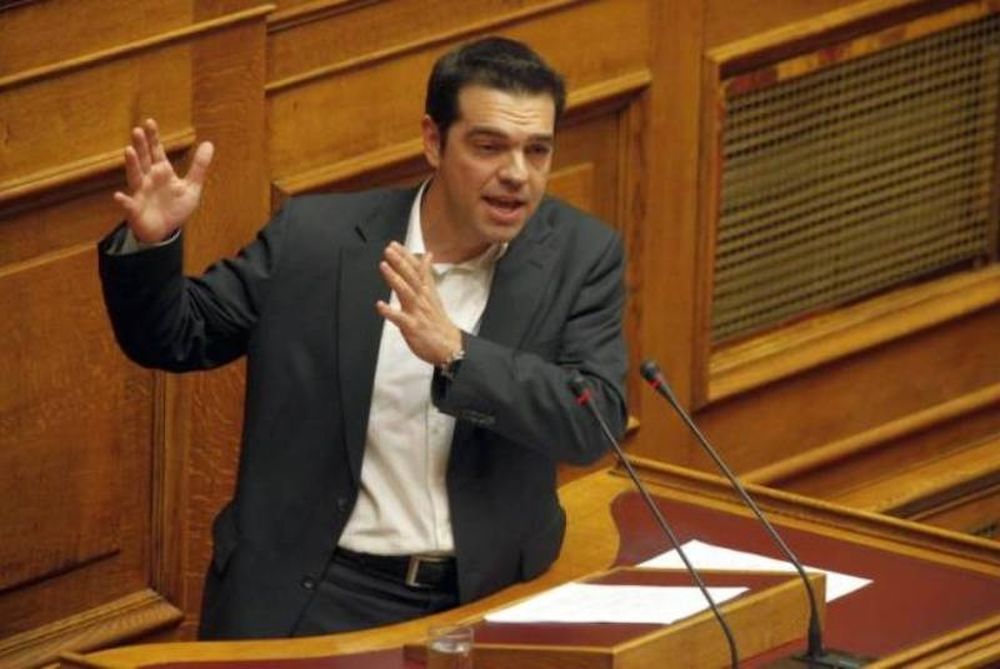 Τσίπρας: «Αθλιότητα ο εκβιασμός για μισθούς και συντάξεις» 