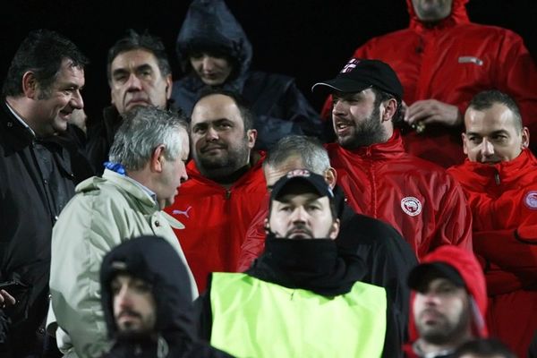 Στην εξέδρα ο Μαρινάκης!