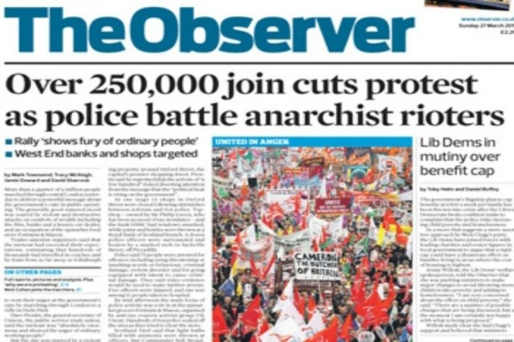 Observer: Η παλαιότερη κυριακάτικη εφημερίδα γίνεται 220 ετών