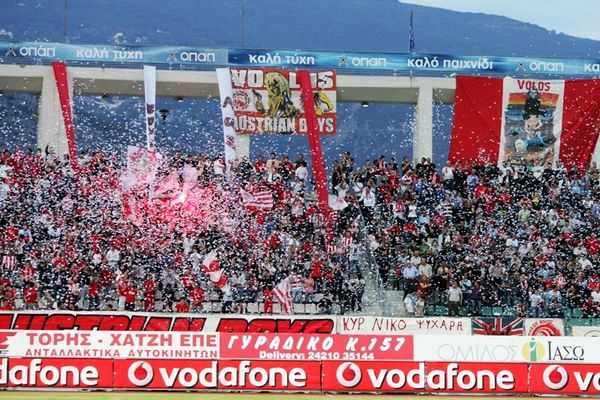 «Ευχαριστώ» οπαδών του Βόλου στον Χαρμάνη