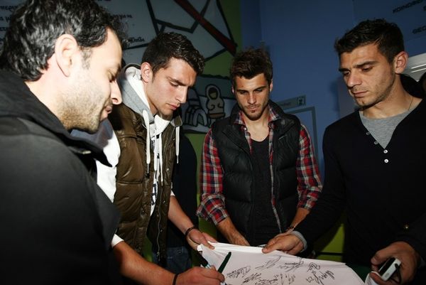 Κοντά στα παιδιά ο Παναθηναϊκός