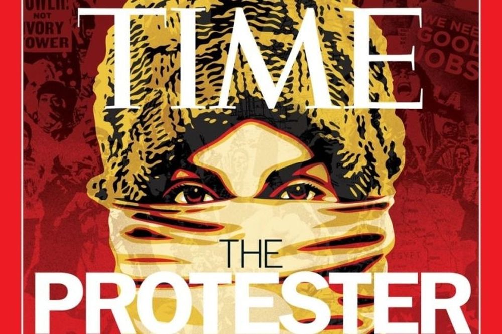 Ο διαδηλωτής ή… η στάχτη στα μάτια της χρονιάς;