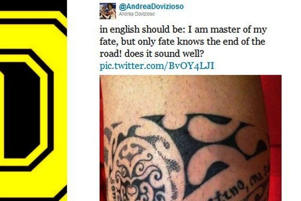 MotoGP:Τατουάζ για τον «Sic» έκανε ο Αντρέα Ντοβισιόζο