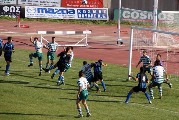 Νερά Ζαρός - Γιούχτας 1-1