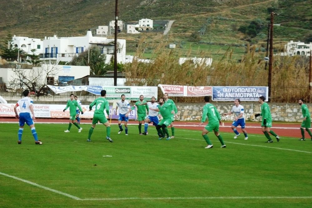 Πανναξιακός-Μελίσσια 1-0