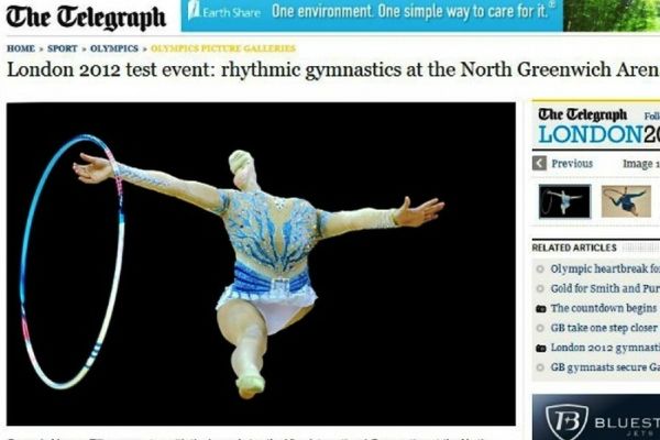 Η Βαρβάρα Φίλιου στην Telegraph (photos)