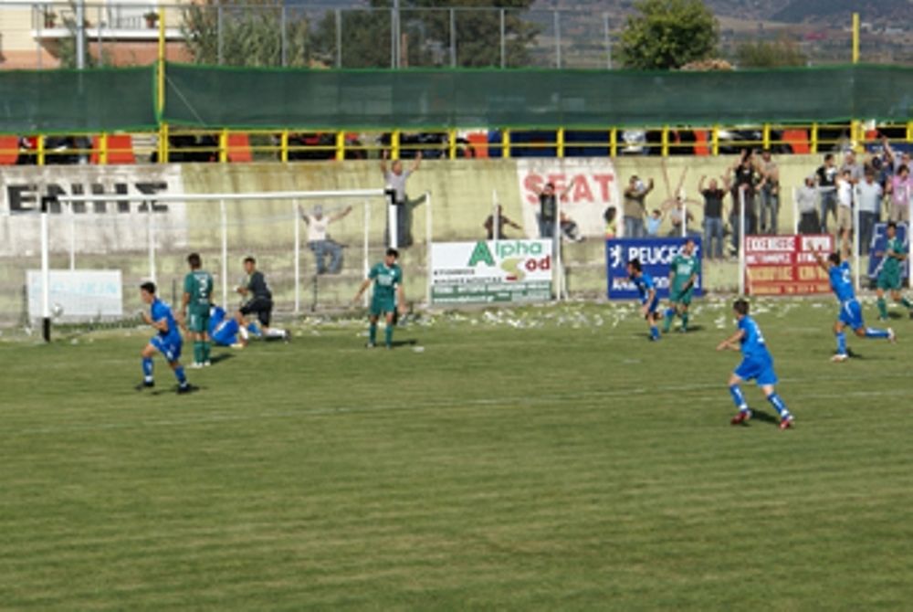 Καμένα Βούρλα - Πυργετός 1-1