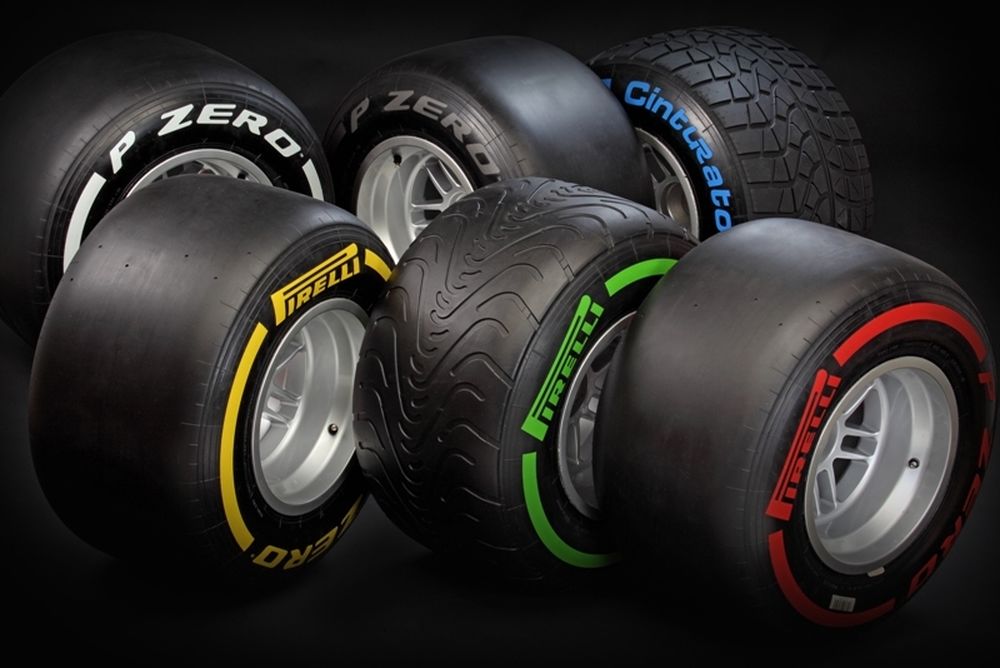 F1: Νέες γόμες και χρώματα για την Pirelli