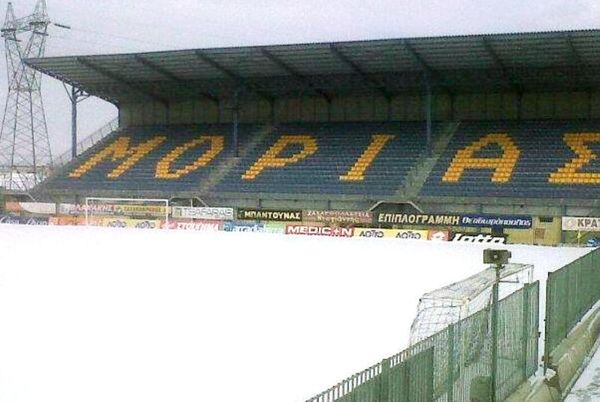 Λευκό τοπίο η Τρίπολη (photos)