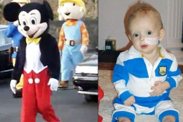 Ο Μίκυ Μάους συνόδευσε την κηδεία ενός μωρού