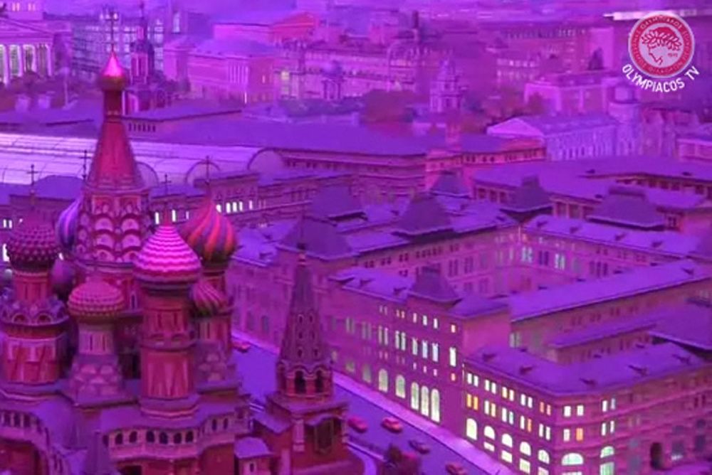 Το ταξίδι στη Μόσχα σε video
