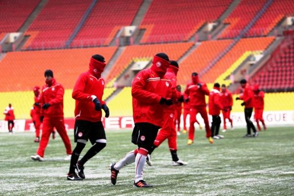 Στο χιονισμένο «Λουζνίκι» οι «ερυθρόλευκοι» (photos+video)