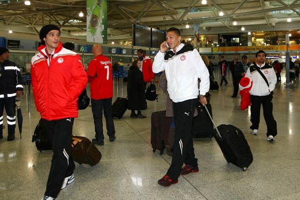 Απόγευμα φτάνει Αθήνα ο Ολυμπιακός