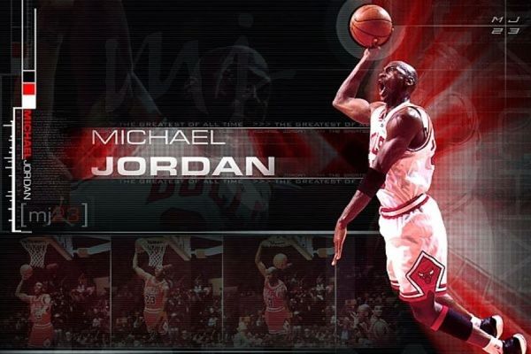 His Airness scores 58 points...