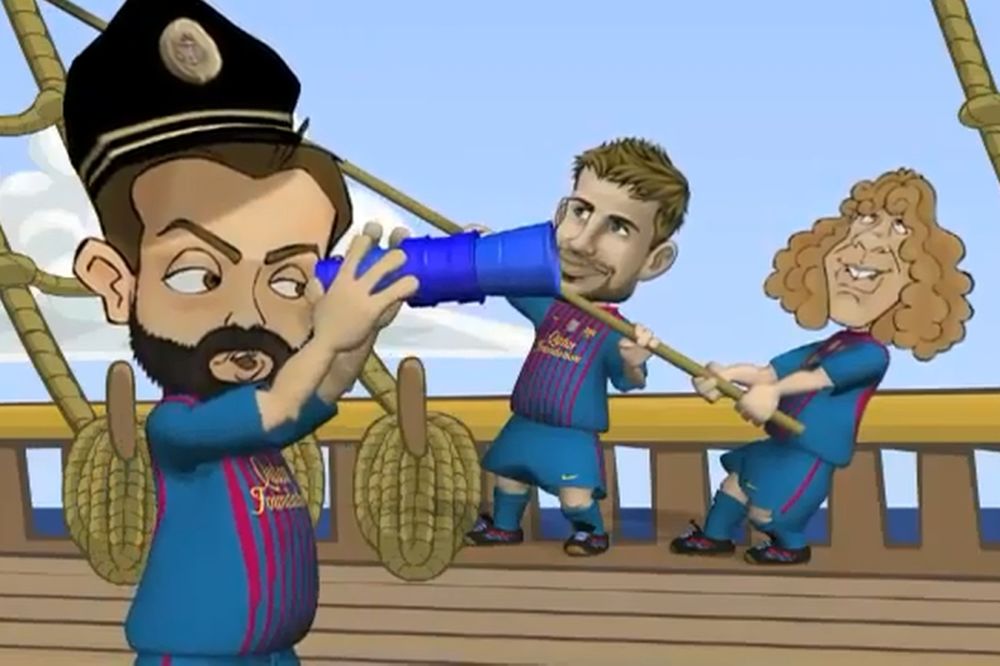 Οι... πειρατές της Μπάρτσα!