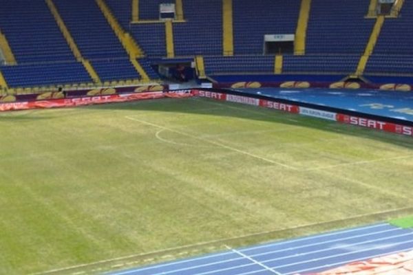 Σε κακή κατάσταση ο αγωνιστικός χώρος στο «Μetalist Stadium»