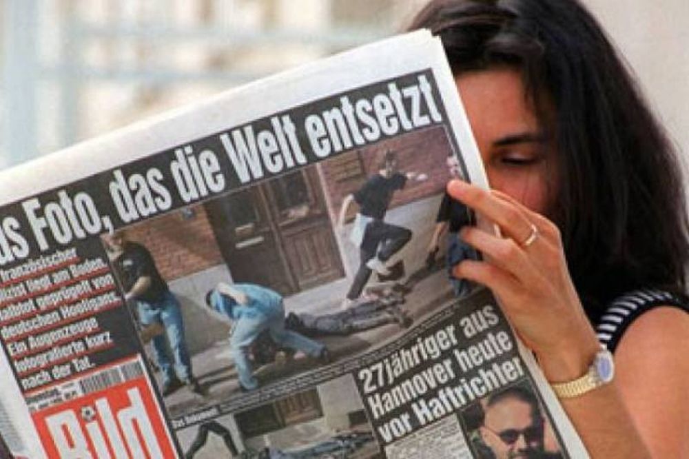 Η Bild «κόβει» το γυμνό από το πρωτοσέλιδο