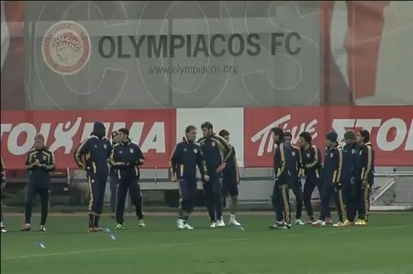 Προπονήθηκε στου Ρέντη η Μέταλιστ (video)