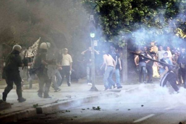 Ένταση στη Θεσσαλονίκη