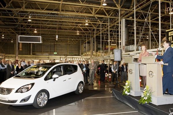 Με ένα Meriva συμπληρώθηκαν τα 11.000.000 «ισπανικά» Opel