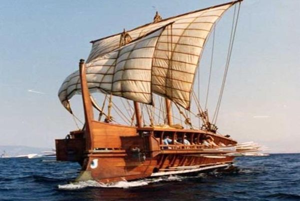 Η τριήρης «Ολυμπιάς» στο Λονδίνο