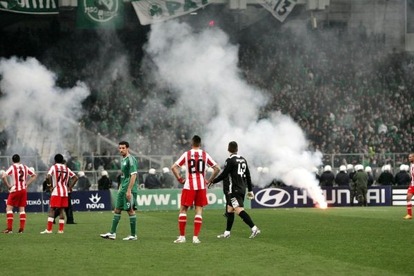 VIDEO: Παναθηναϊκός - Ολυμπιακός 0-1 ( διακόπηκε, φάσεις και γκολ) 